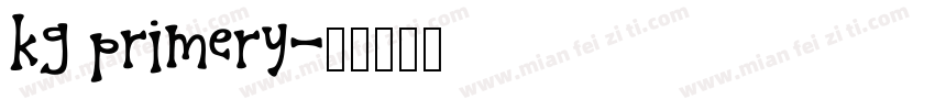 kg primery字体转换